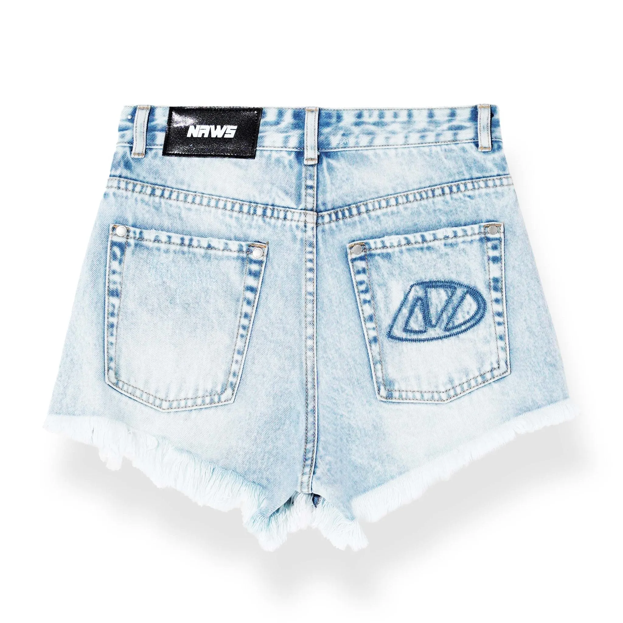 Spoiler Denim Shorts