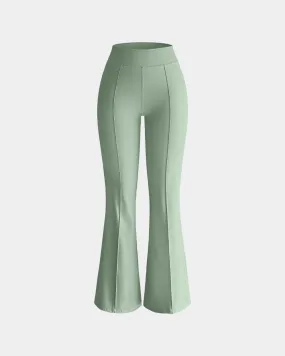Straight Wide Leg High Waist Casual Pants