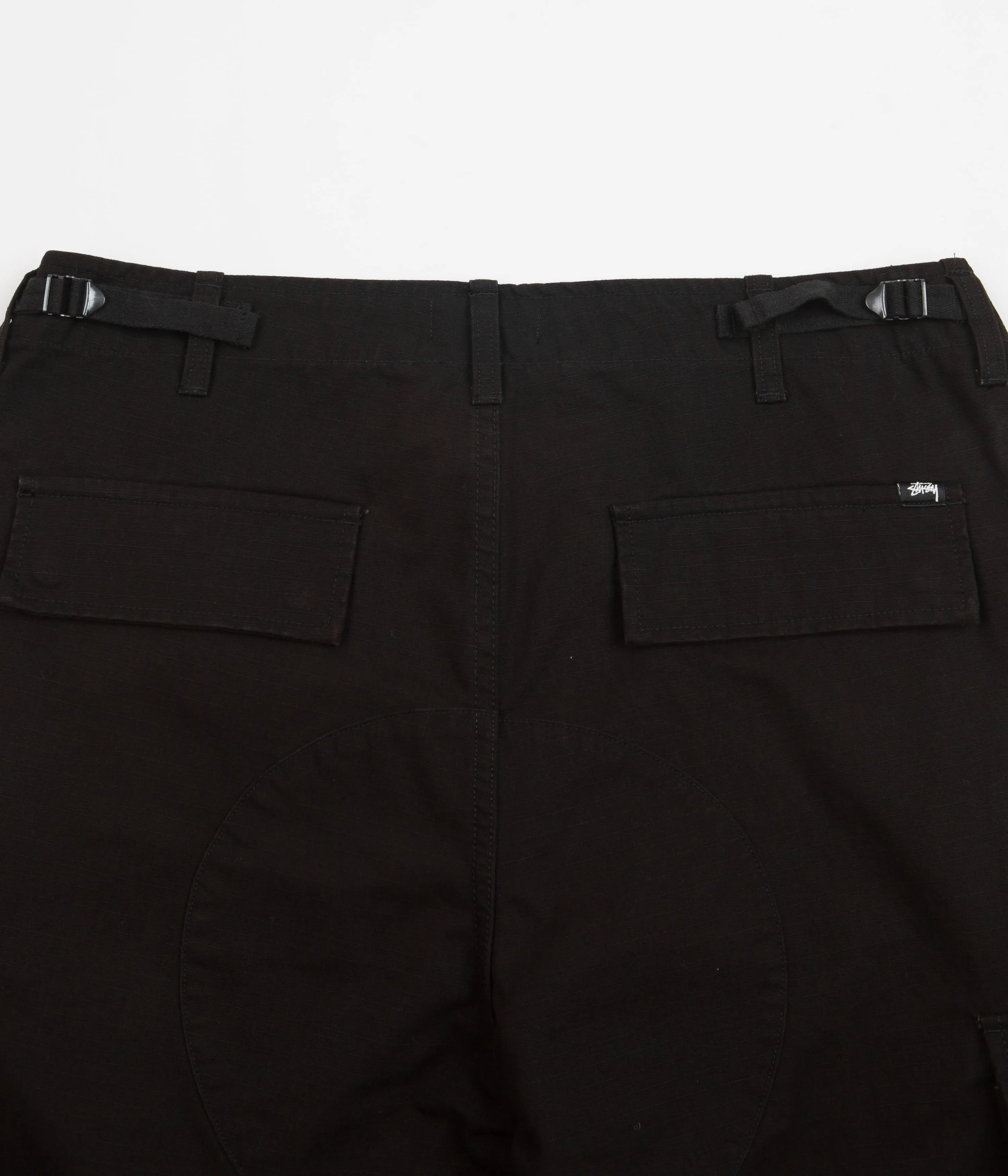 Stussy Ripstop Surplus Cargo Pants - Black