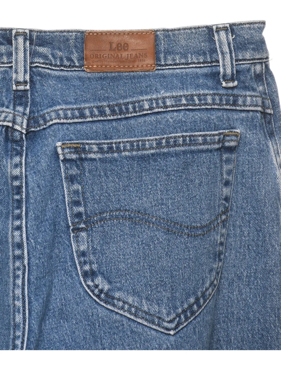 Tapered Medium Wash Lee Jeans - W30 L30