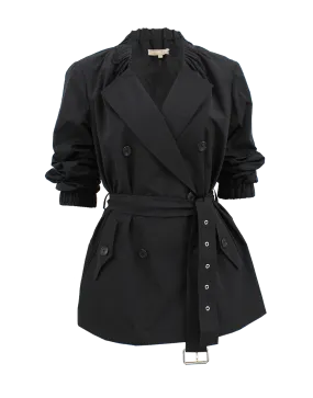 Techno Gathered Trench