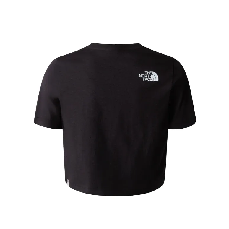 The North Face T-shirt da ragazza S S Crop Easy Tee NF0A83EUJK31 black