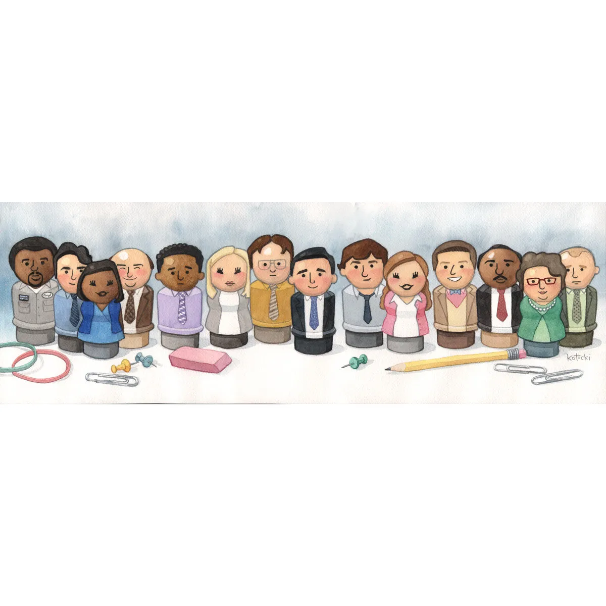 The Workplace Limited Edition Framed Print