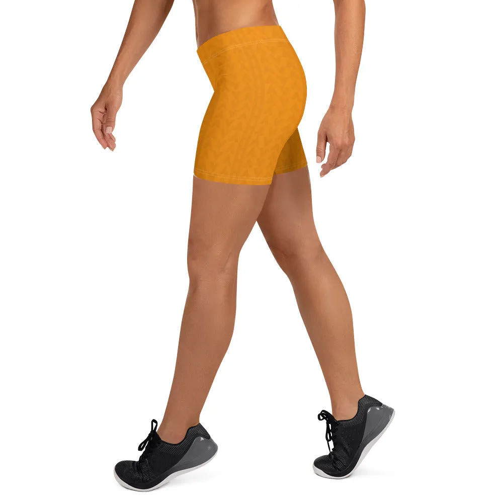 Tiger Tangerine Low Waist Shorts