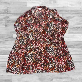 Tunic Long Sleeve By Dr2 In Multi-colored, Size: S
