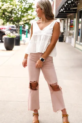 Vervet July Song Distressed Jeans