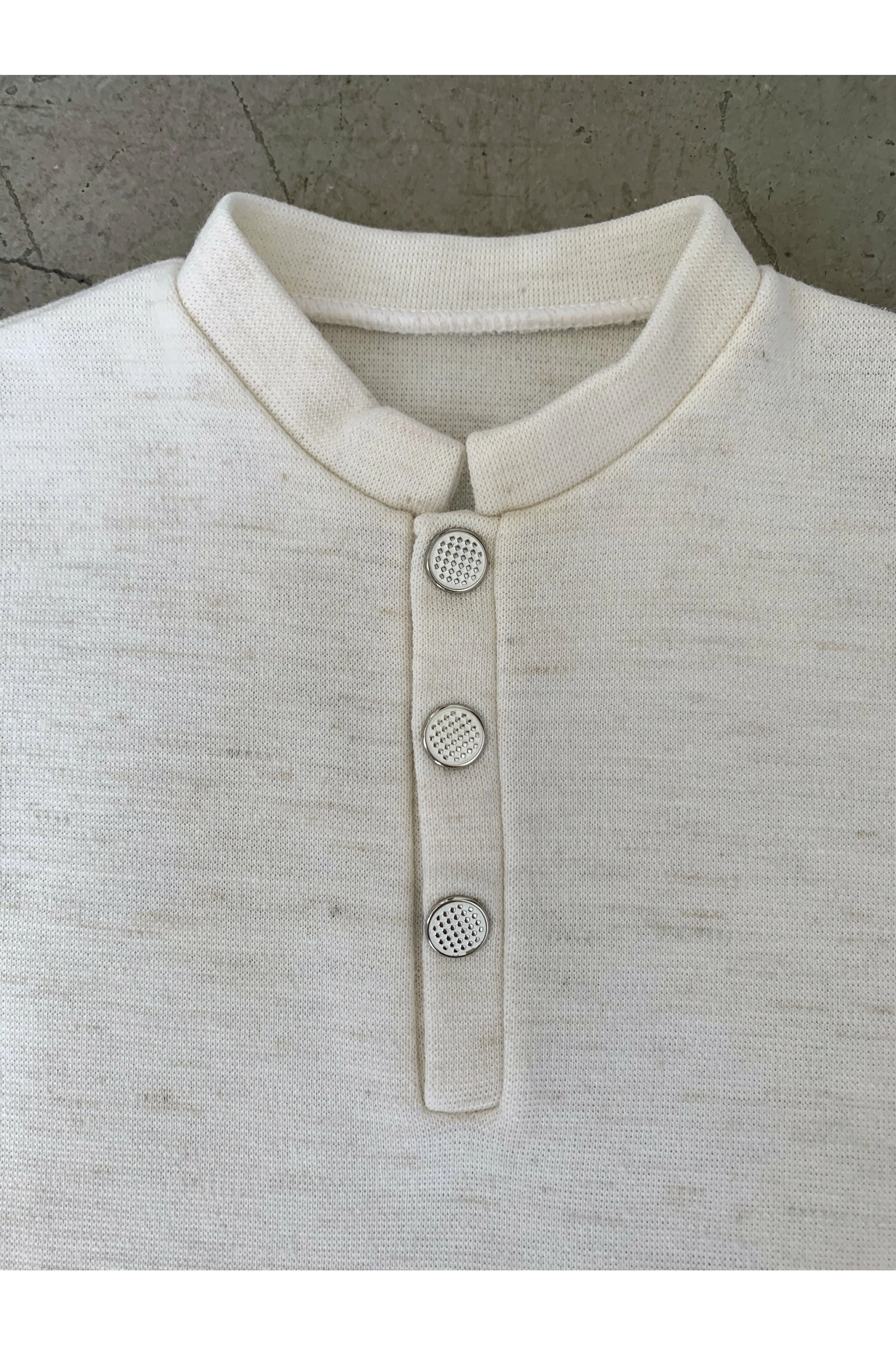 Vintage French 70’s Cream Two Piece Set - Size 2