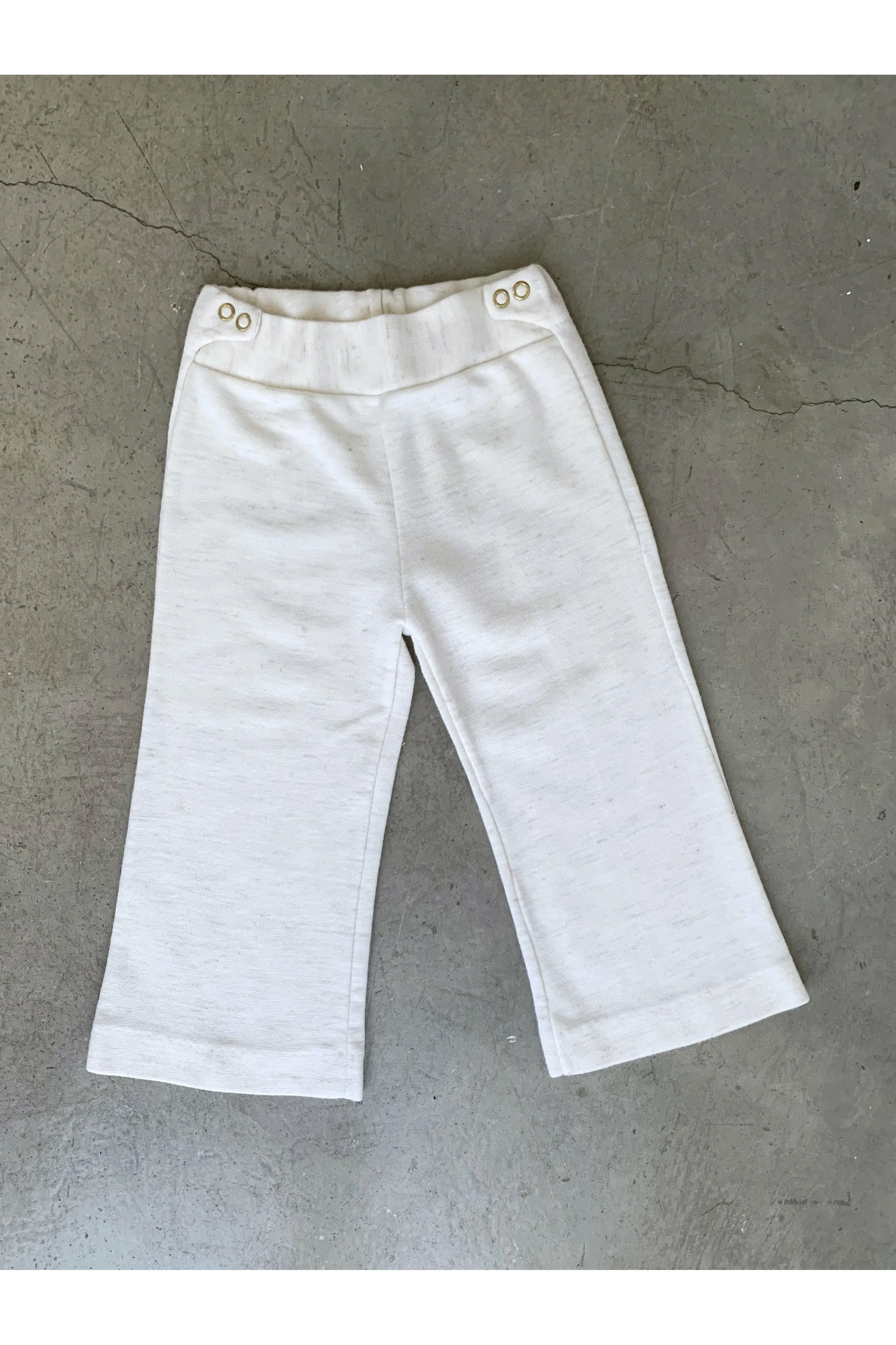 Vintage French 70’s Cream Two Piece Set - Size 2
