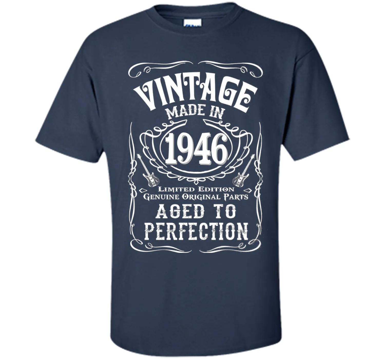 Vintage Made In 1946 Birthday Gift Idea T Shirt