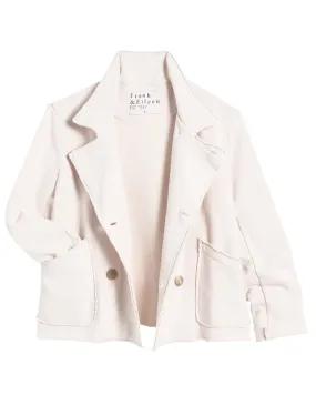 Vintage White Mini Belfast Crop Peacoat