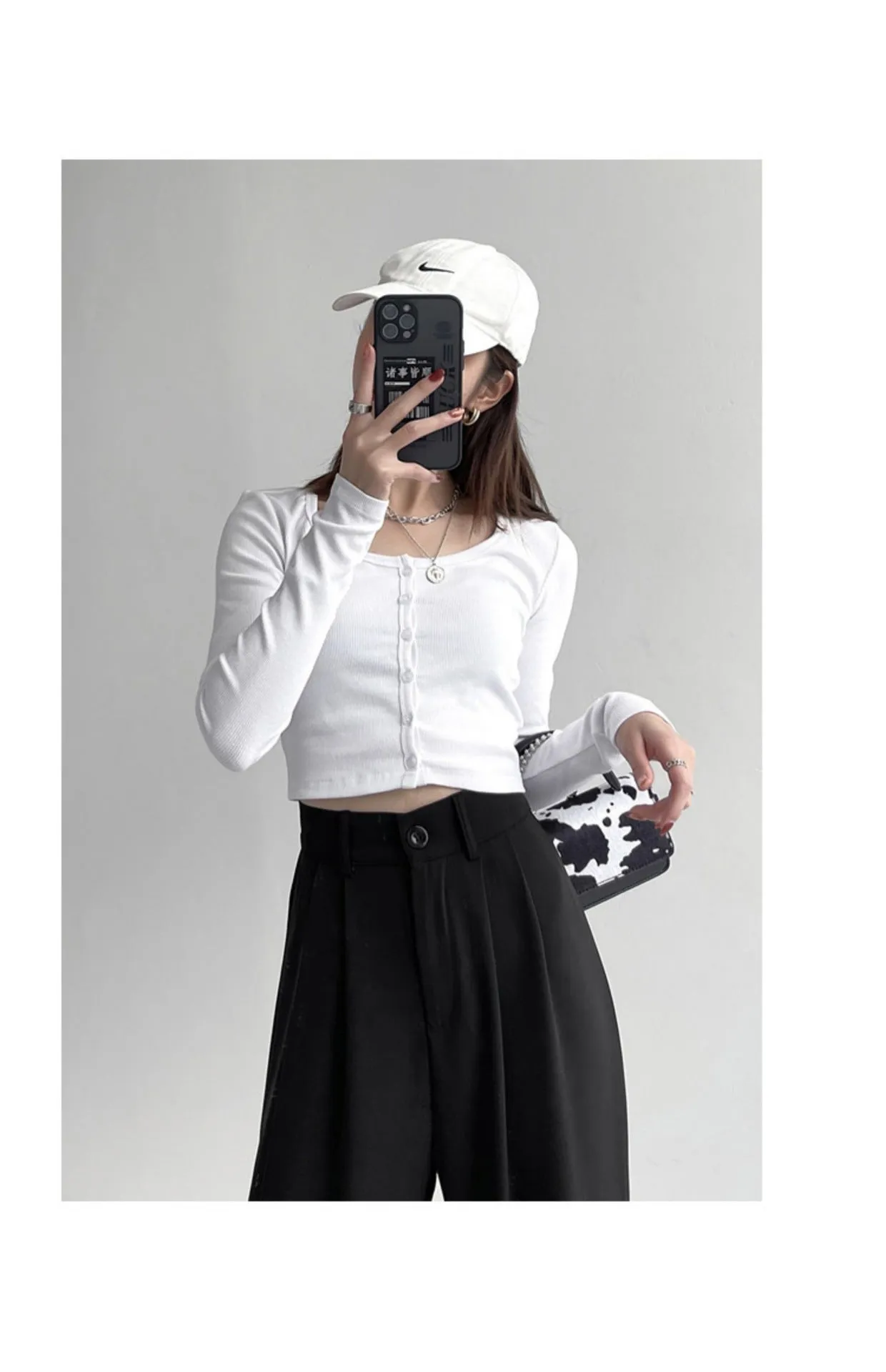 White Wide Leg Suit Pants Women Lengthen High Waist Fold Loose Drape Floor Length Summer Pants