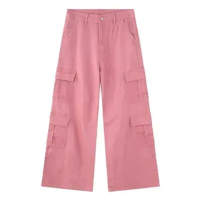 Wide Leg Cargo Jeans