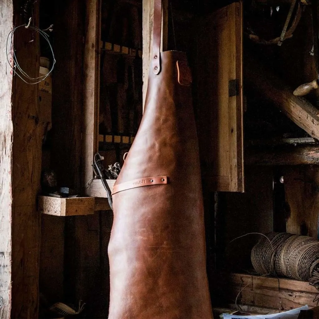 Witloft Leather Apron Classic Limited Edition Cognac Nude
