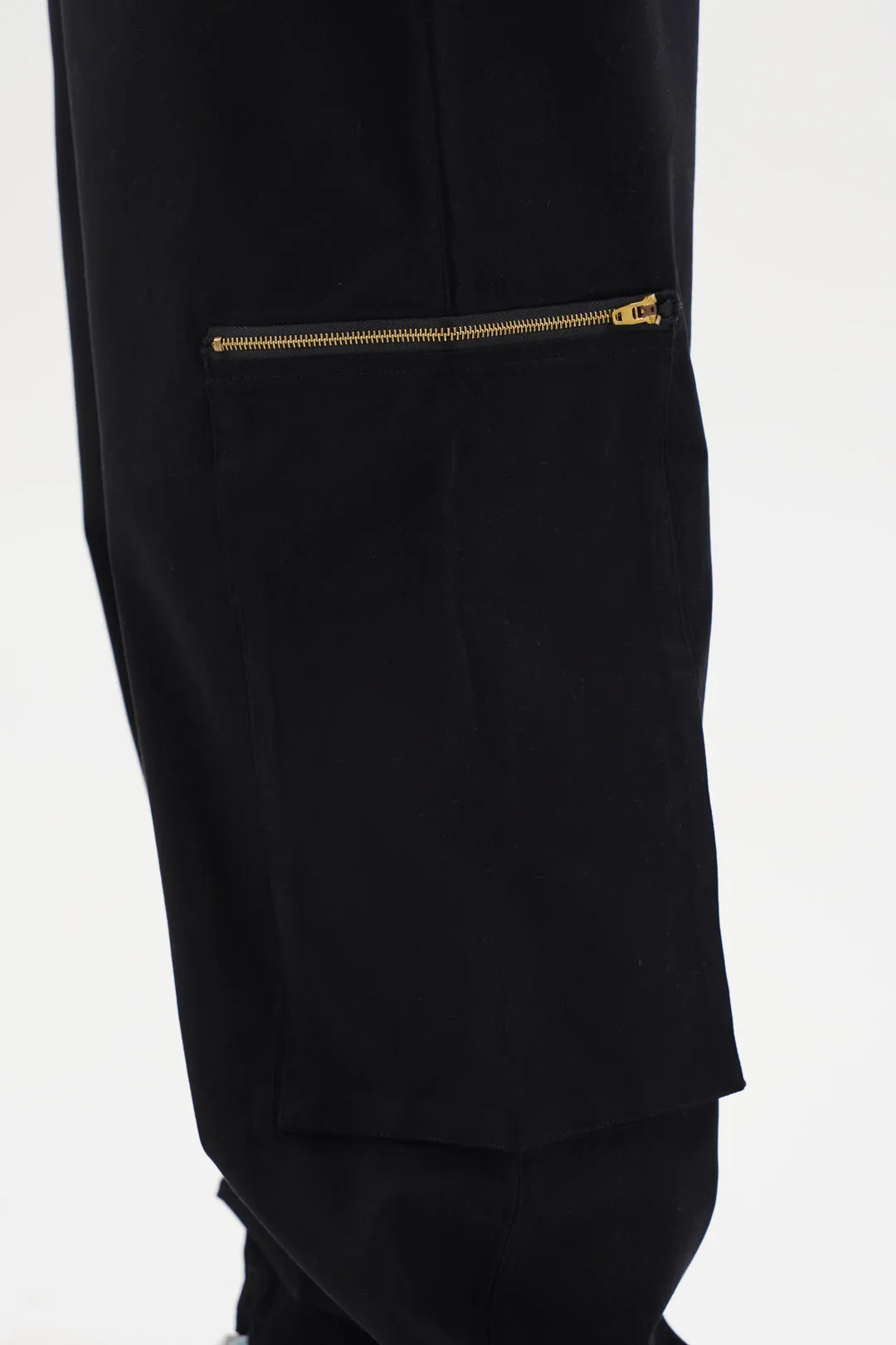 Women Zappers Black Cargo Pants