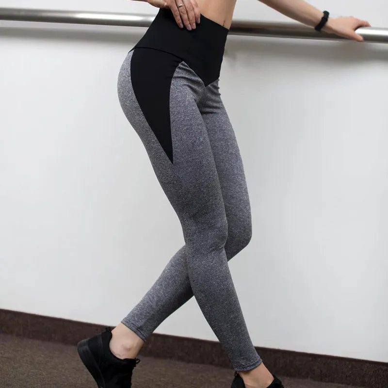 Women's Fitness High Waist Polyester Leggings