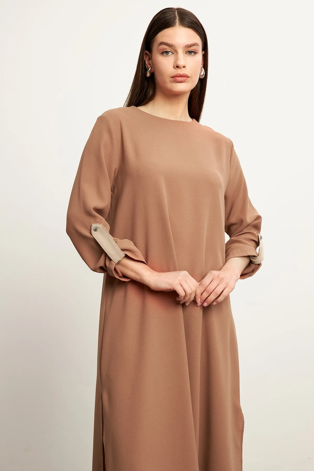 ZRF Women Afra Tunic Pants Set - Camel - Sesto Fiorentino
